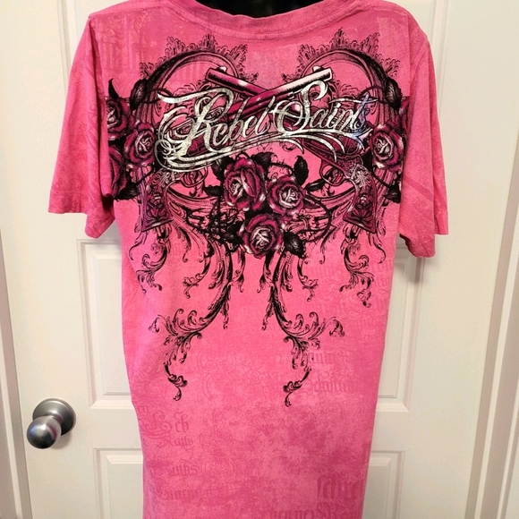 Pretty pink really cool t-shirt from Rebel - Picture 5 of 7